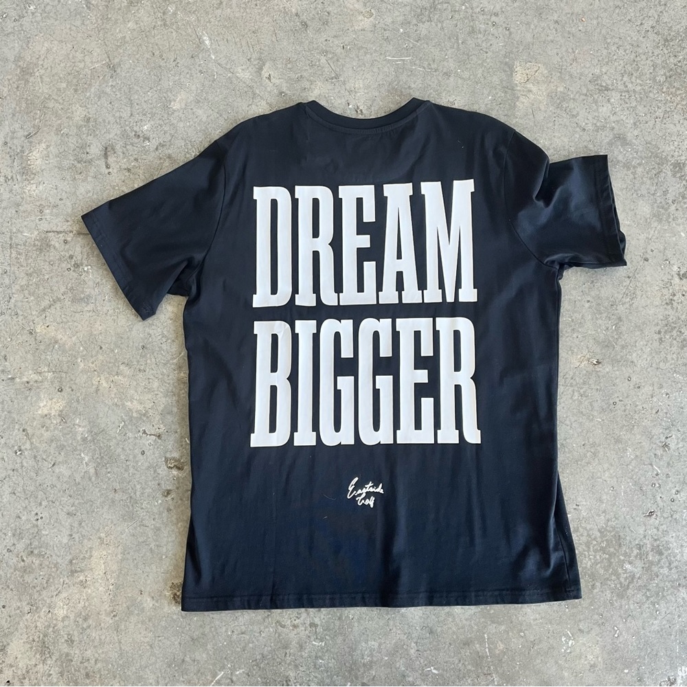 Dream Bigger Graphic Tee - Black